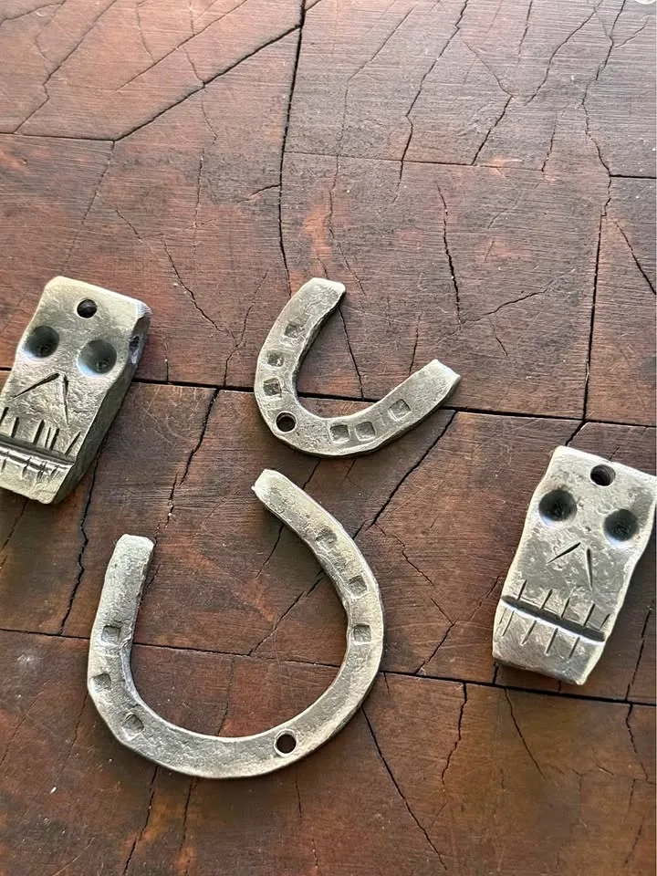 Hand forged keychains