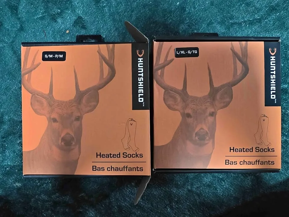 Small or Large Heated Socks - New in Box