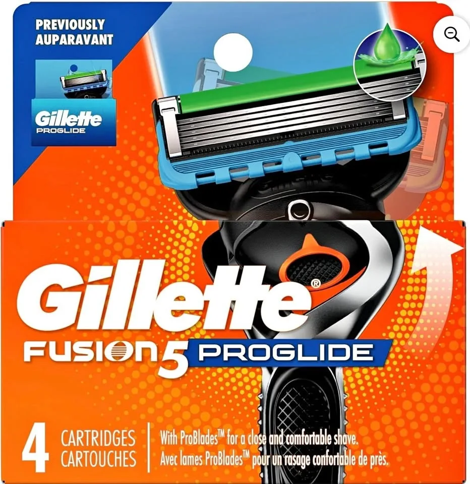 Gillette Fusion 5 PROGLIDE 4 Cartridges