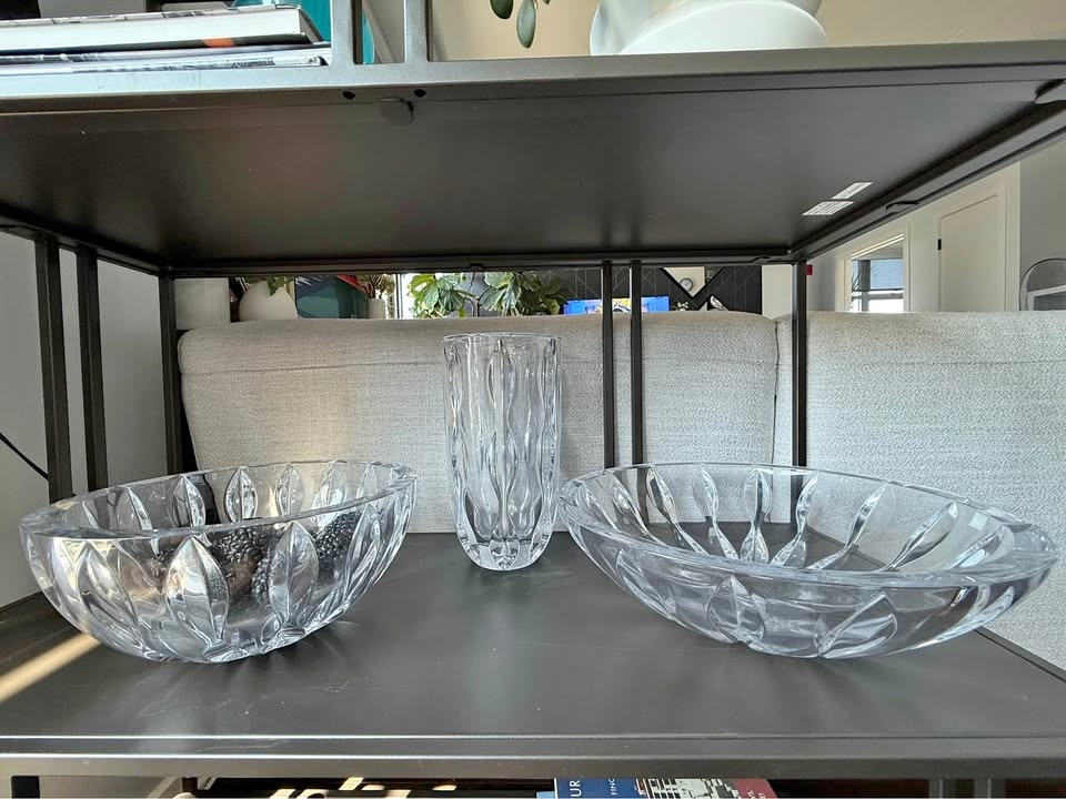 Assorted Crystal Bowls