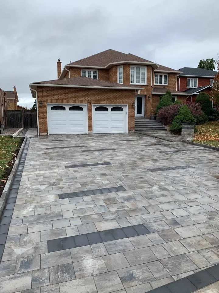 Interlock, step retaining wall image indicator(9)