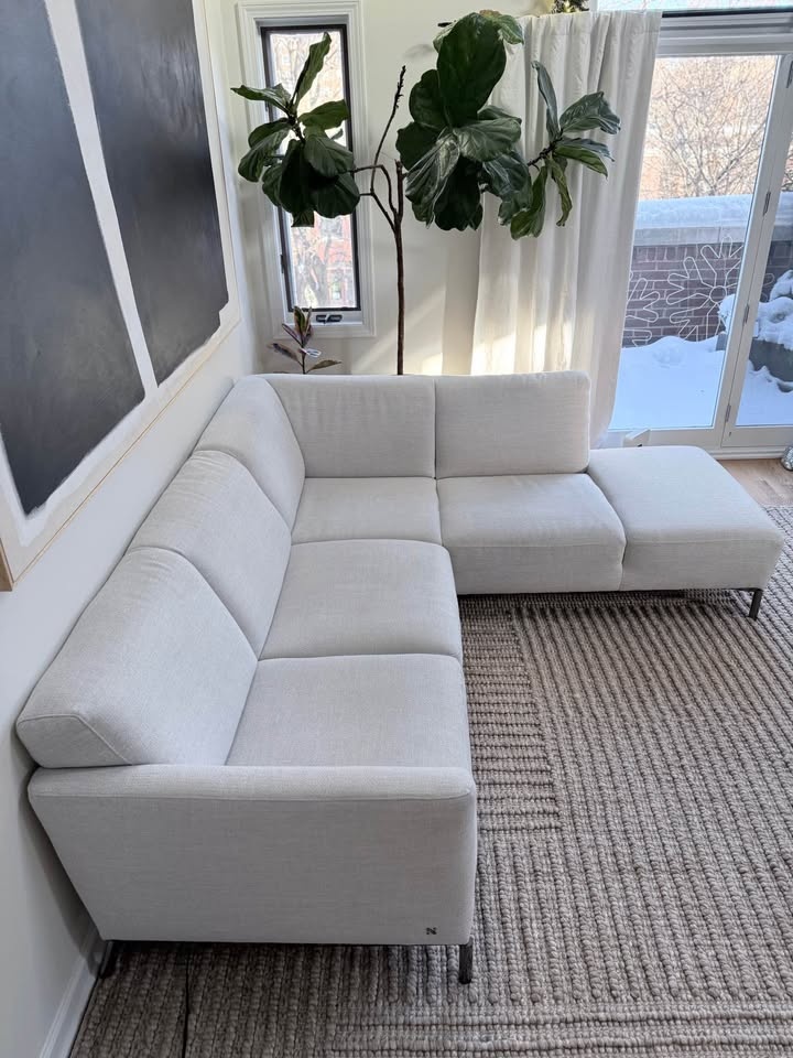 Natuzzi Apt sized sectional - photo 2
