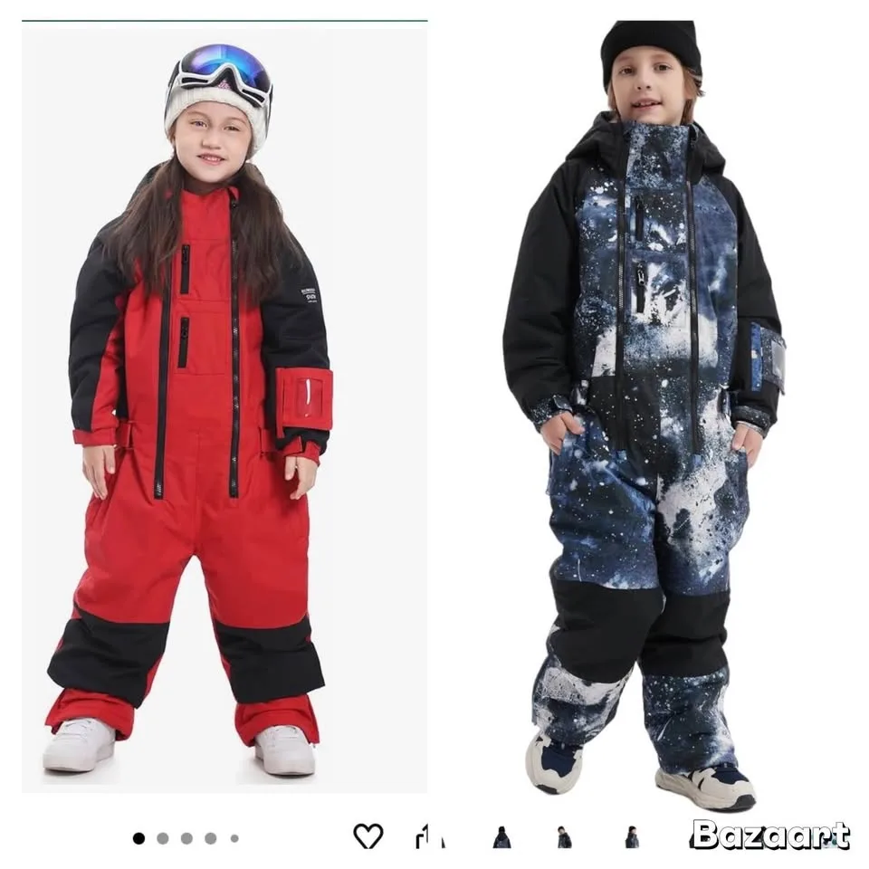 2 Ski/Snowboard Suits Size 130cm (Fits 8-9 Years)