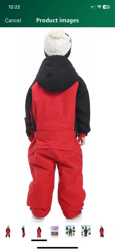 2 Ski/Snowboard Suits Size 130cm (Fits 8-9 Years) image indicator(3)