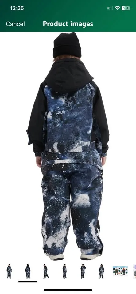 2 Ski/Snowboard Suits Size 130cm (Fits 8-9 Years) image indicator(5)