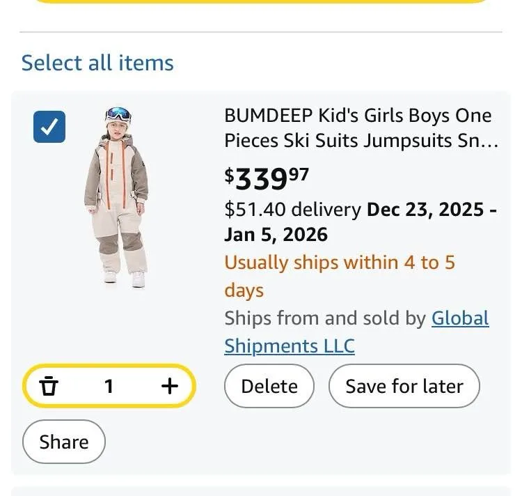 Youth Size 14-16 Snowboard, Snowsuit, Ski Suit, Outmeal 160 image indicator(2)