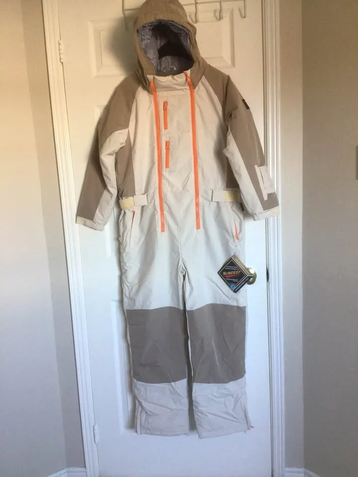 Youth Size 14-16 Snowboard, Snowsuit, Ski Suit, Outmeal 160 image indicator(5)
