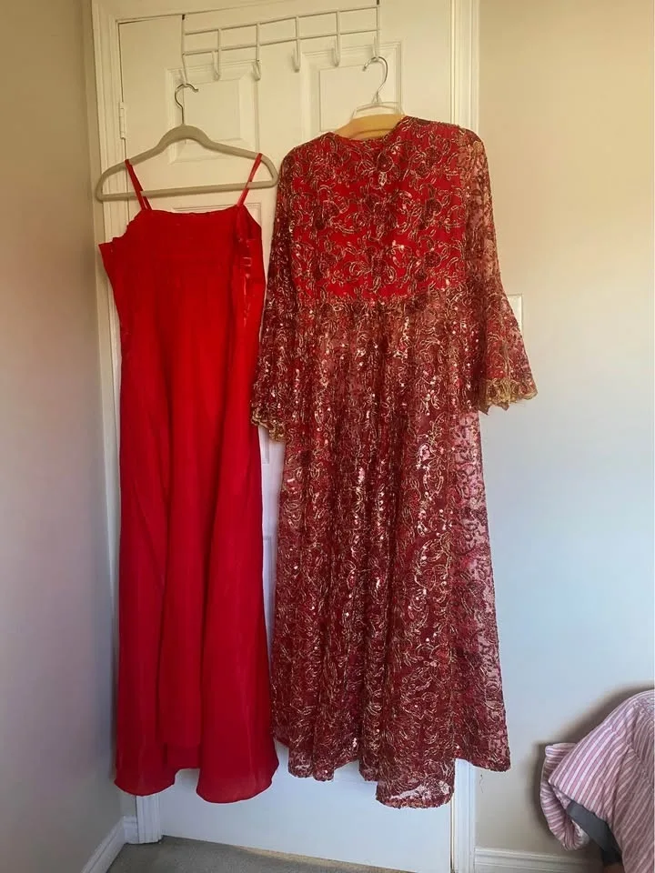 Traditional Henna Night Cafton - Bindalli dress /Motif Kaftan image indicator(5)