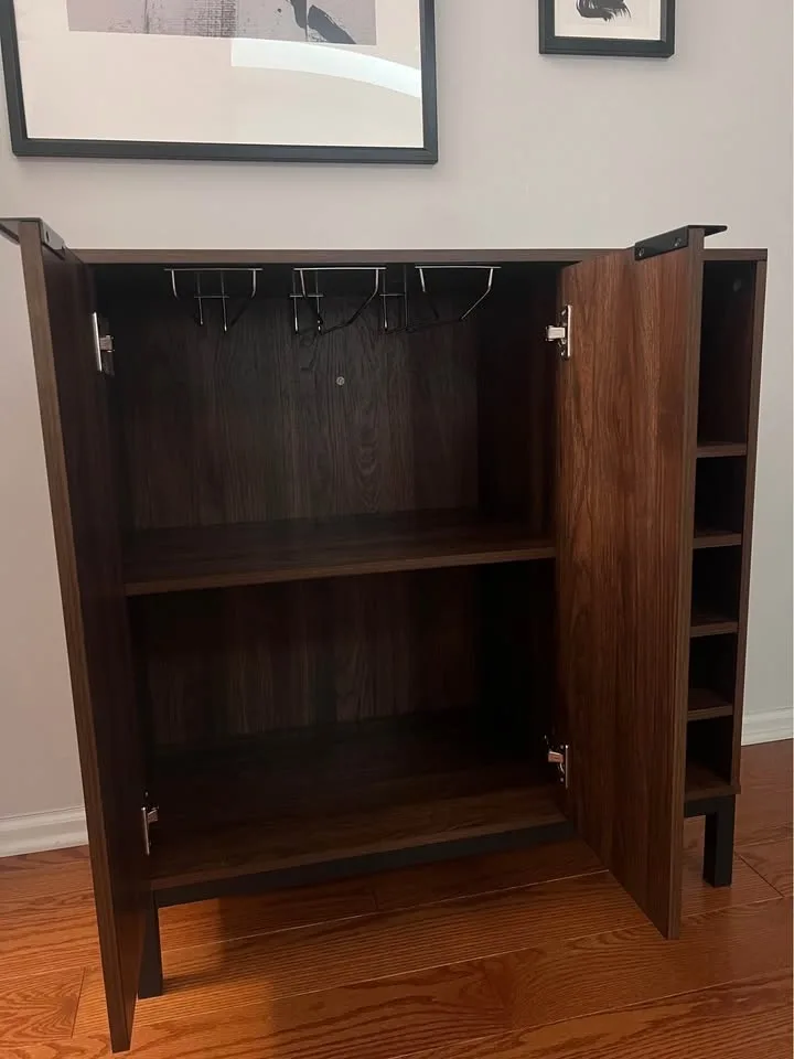 MODERN WOOD KITCHEN BUFFET SIDEBOARD image indicator(3)