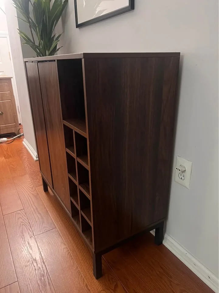 MODERN WOOD KITCHEN BUFFET SIDEBOARD image indicator(4)