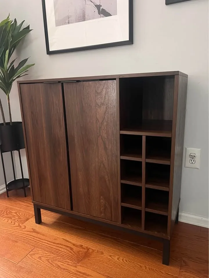 MODERN WOOD KITCHEN BUFFET SIDEBOARD image indicator(5)