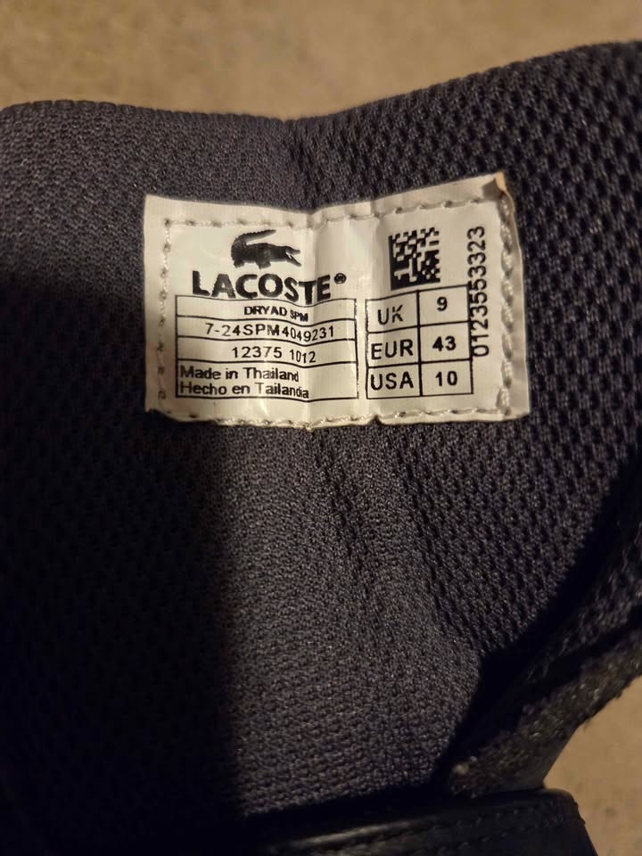 Men's Lacoste Size 10 Shoes - photo 2