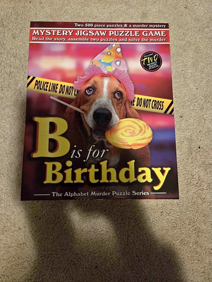 "B is for Birthday" Jigsaw Puzzle