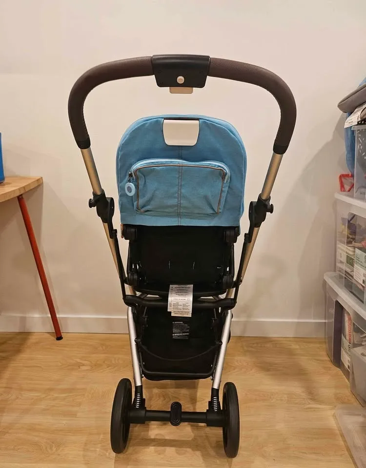 💎🆕 Cybex Eezy S Twist+2 Stroller - Black & Blue - $400 image indicator(5)