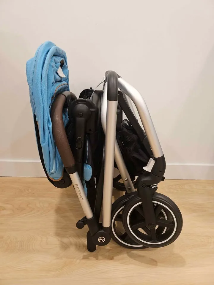 💎🆕 Cybex Eezy S Twist+2 Stroller - Black & Blue - $400 image indicator(6)
