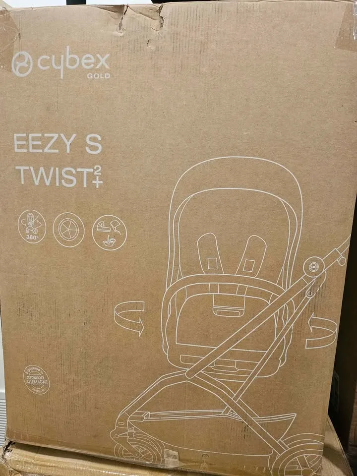 💎🆕 Cybex Eezy S Twist+2 Stroller - Black & Blue - $400 image indicator(8)