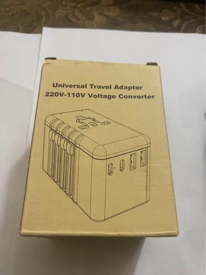Universal Travel Adapter Voltage Converter VINTAR 2000W image indicator(5)