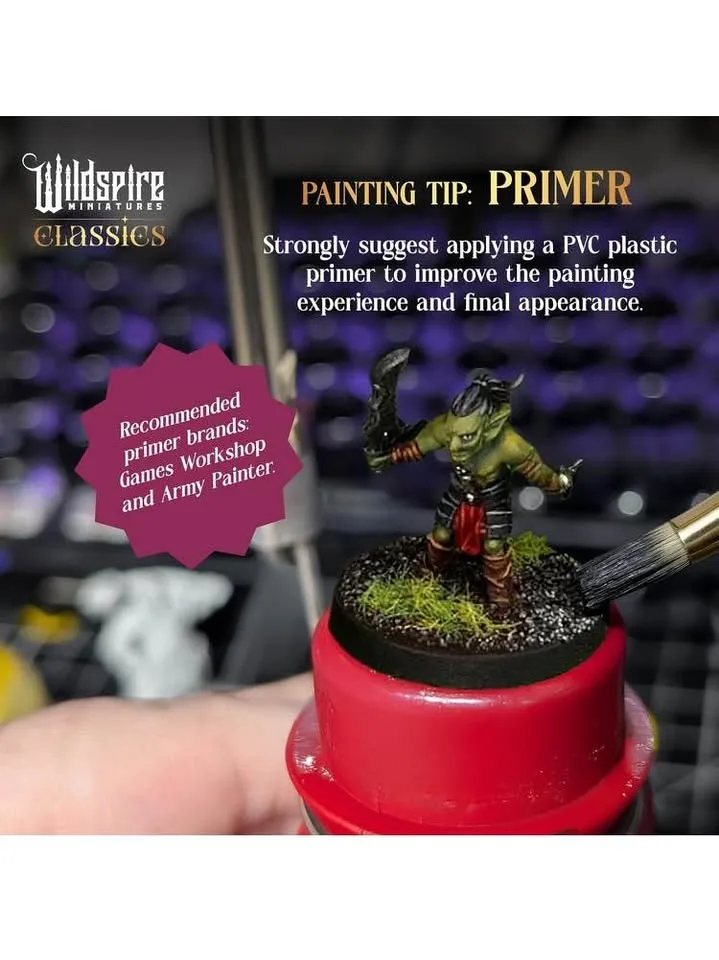 New Sealed DND Miniatures - 125 Unpainted 28mm Minis image indicator(5)