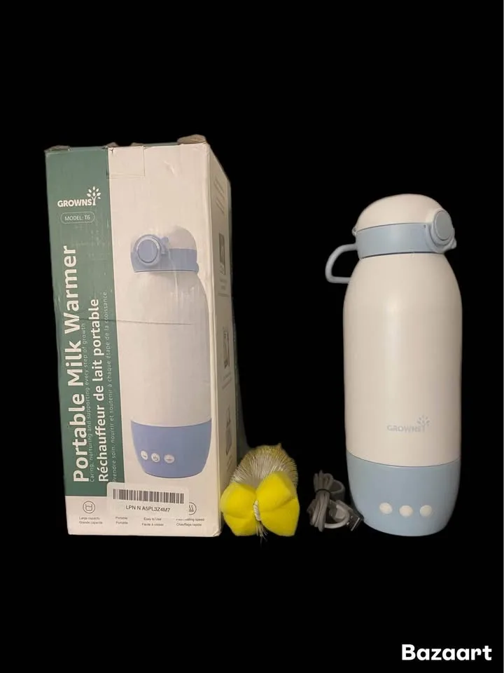 Cordless Portable Baby Bottle Warmer image indicator(3)