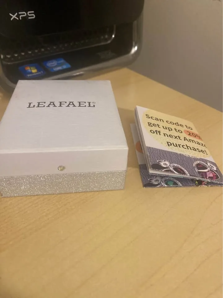 New Stud Leafael Heart Crystal Earrings Jewellery image indicator(4)