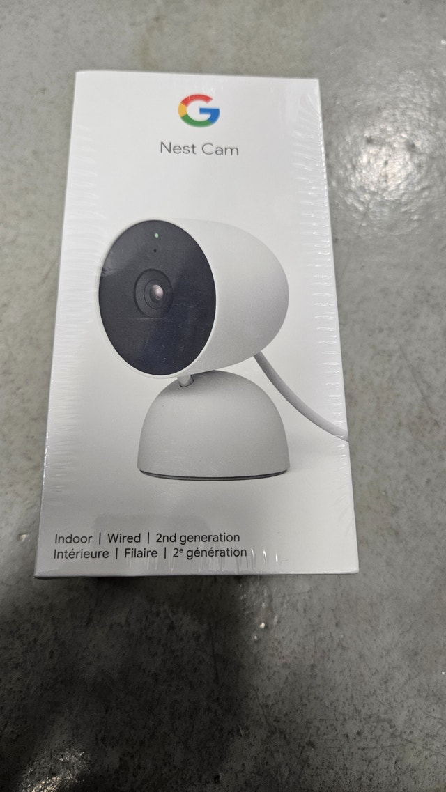 Google Nest Cam (Wired) 2nd Gen – Brand New Sealed Box