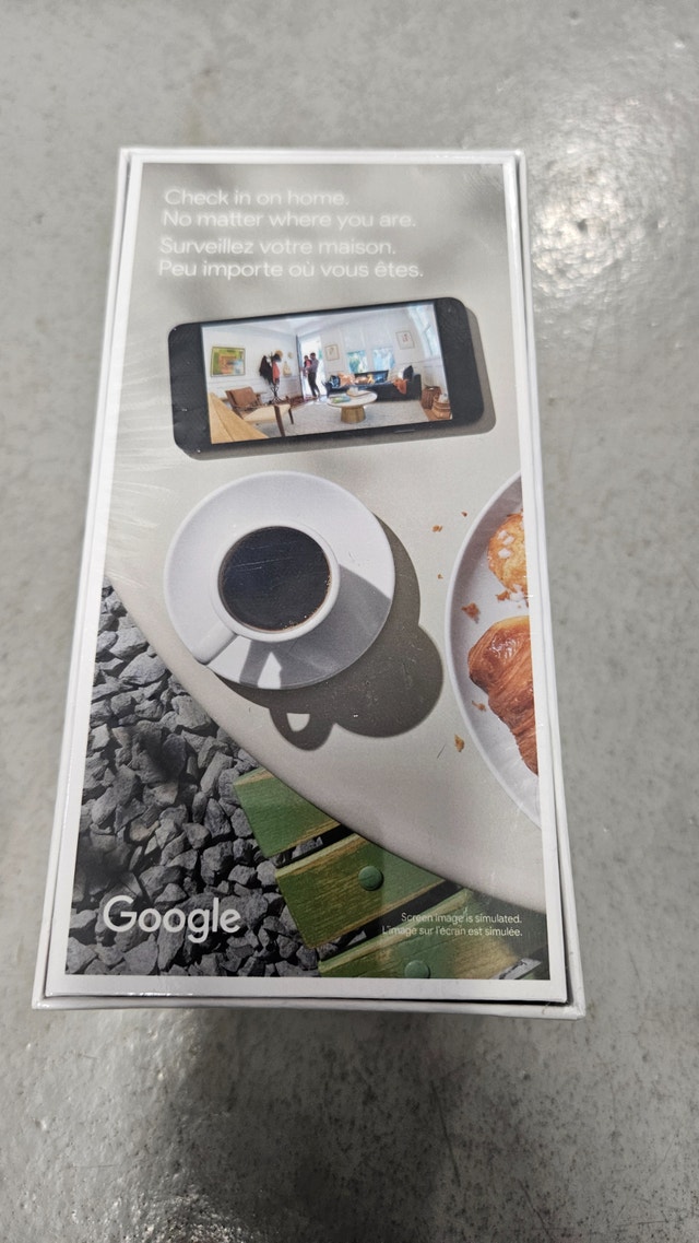 Google Nest Cam (Wired) 2nd Gen – Brand New Sealed Box - photo 3