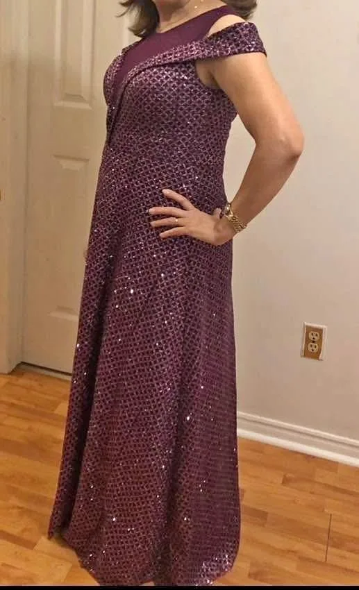 Elegant Long gown size 12 ordered from Turkey