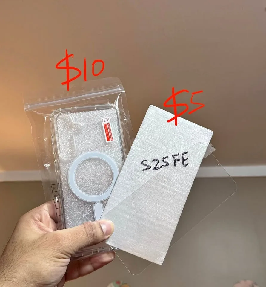 Samsung S25FE Case and Tempered glass screen protector *NEW*