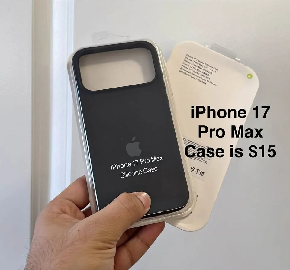 17 PRO MAX iPhone Case Silicone *NEW*