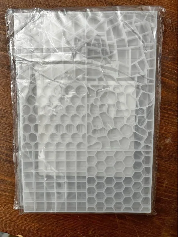 Mosaic silicone molds