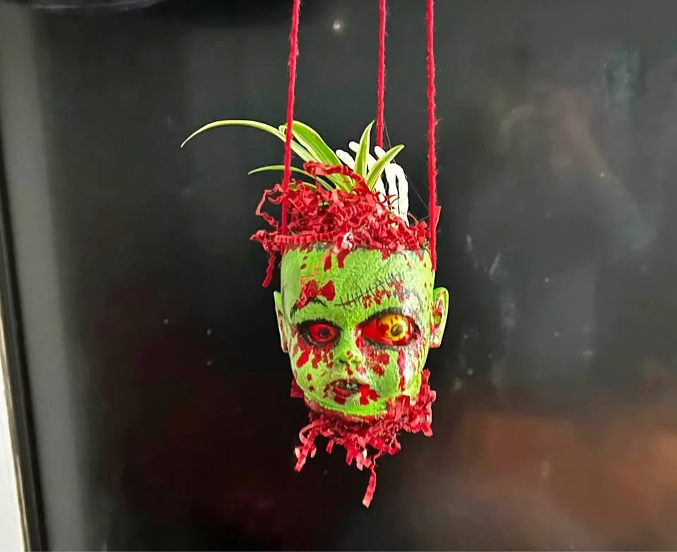 Hanging Horror planters