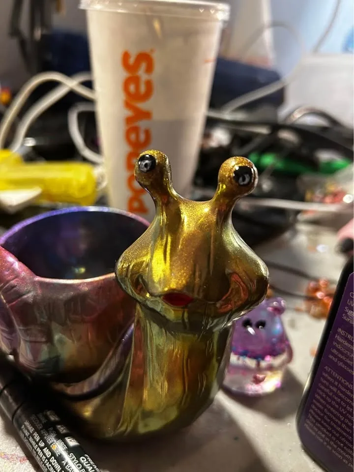 Custom made Resin Planters image indicator(2)