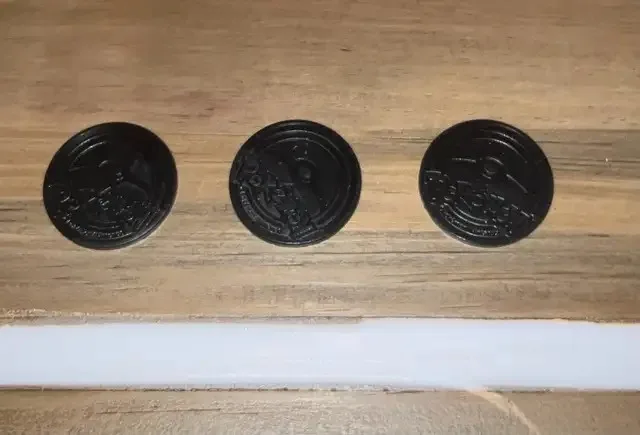 2011 Set of 3 BW Pokemon TCG Coins image indicator(3)