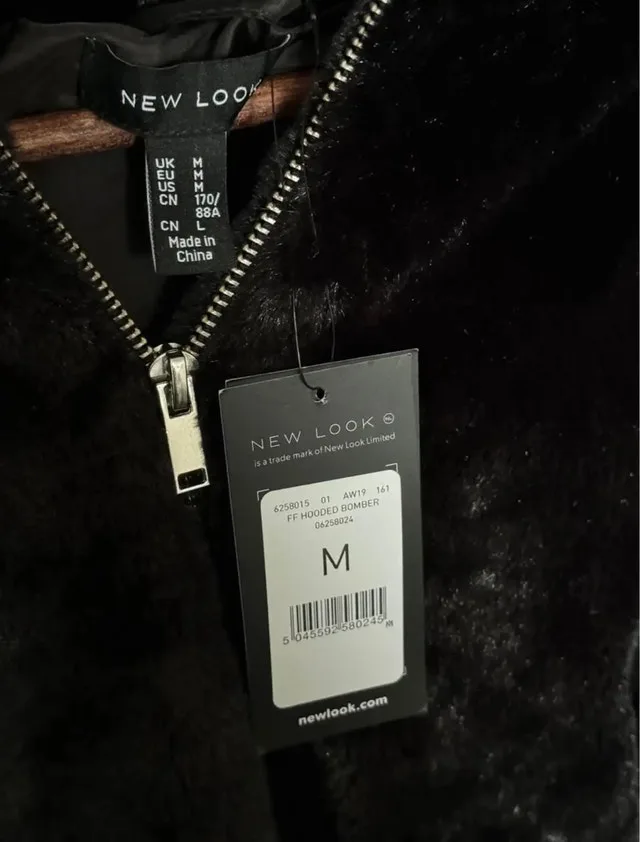 Brand New Women’s New Look Faux Fur Jacket image indicator(5)