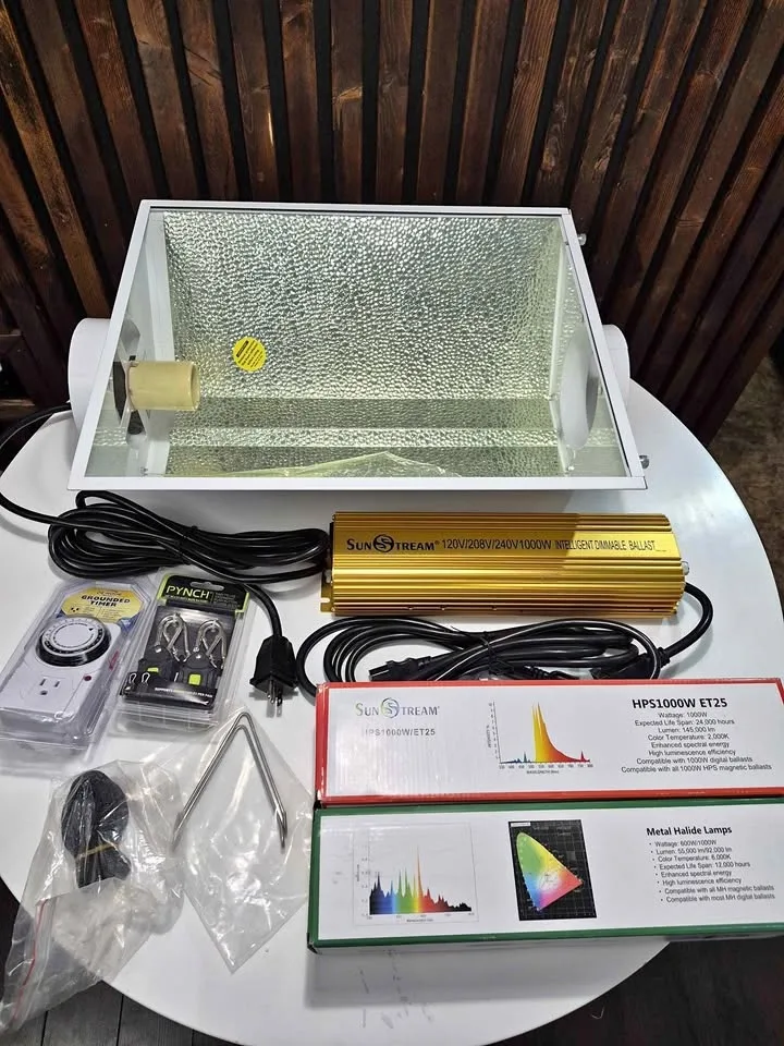 SunStream 1000W Grow Light Full Kit - BRAND NEW