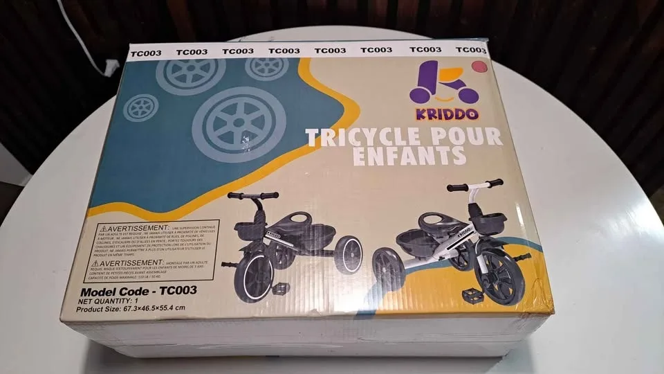 Toddler tricycle bike(Pink) image indicator(2)