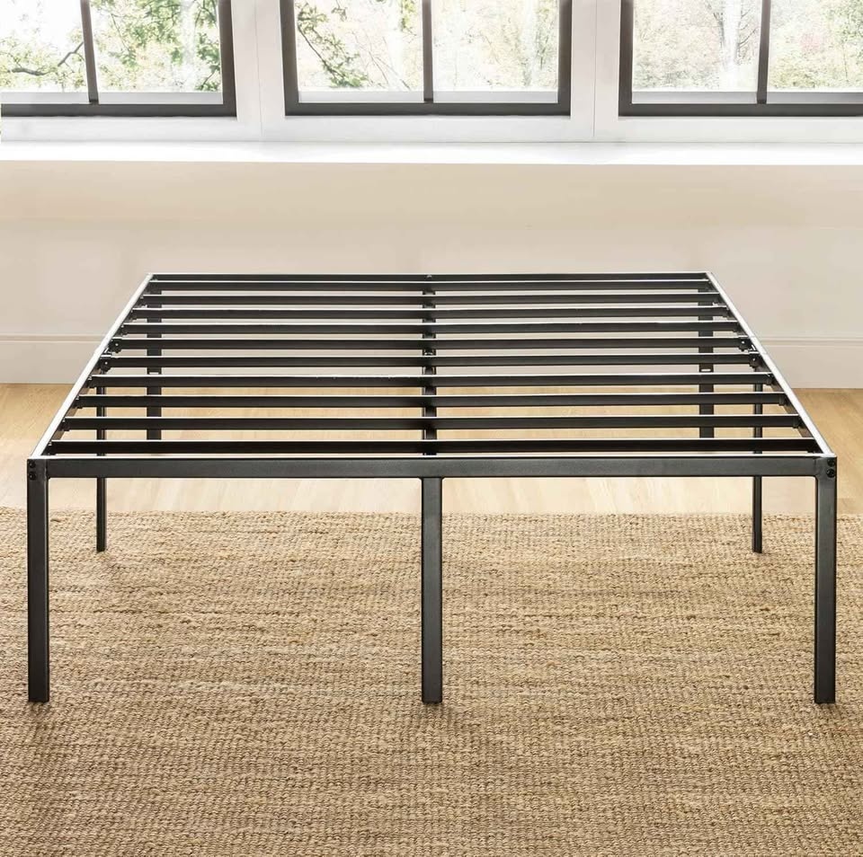 Mellow 18 Inch King Size Metal Bed Frame, BRAND NEW - photo 4