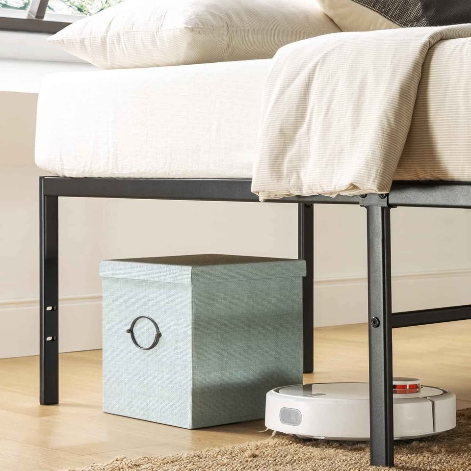 Mellow 18 Inch King Size Metal Bed Frame, BRAND NEW - photo 5