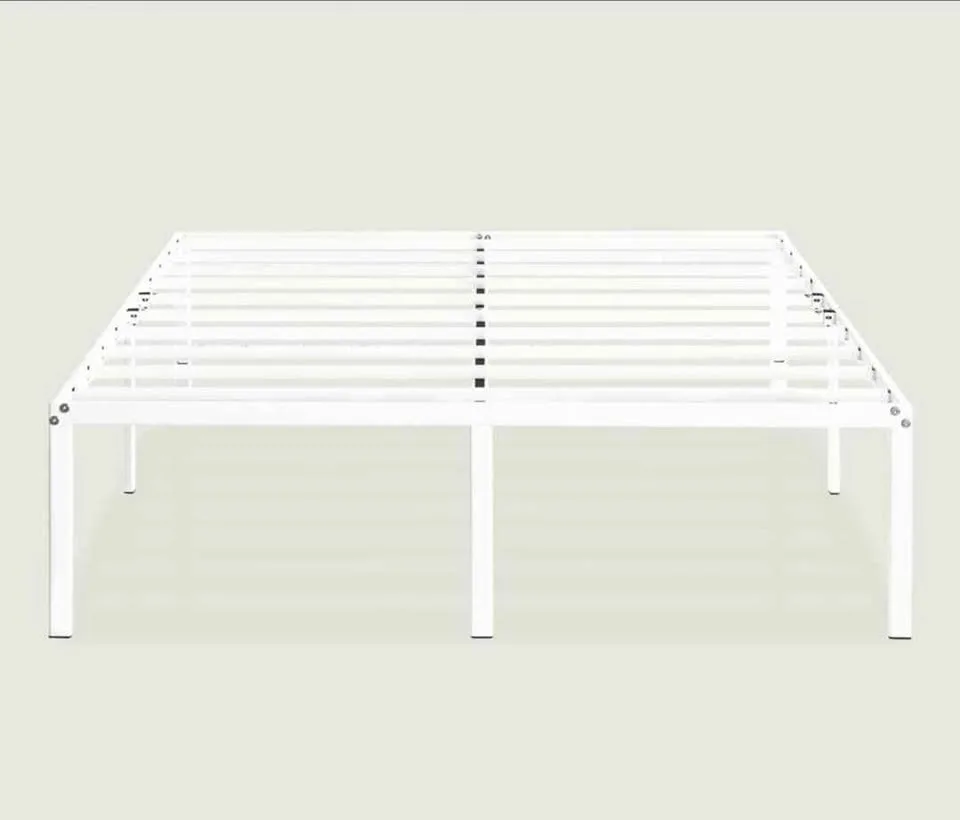 Mellow 16 Inch King Size Metal Bed Frame, BRAND NEW SEALED image indicator(3)
