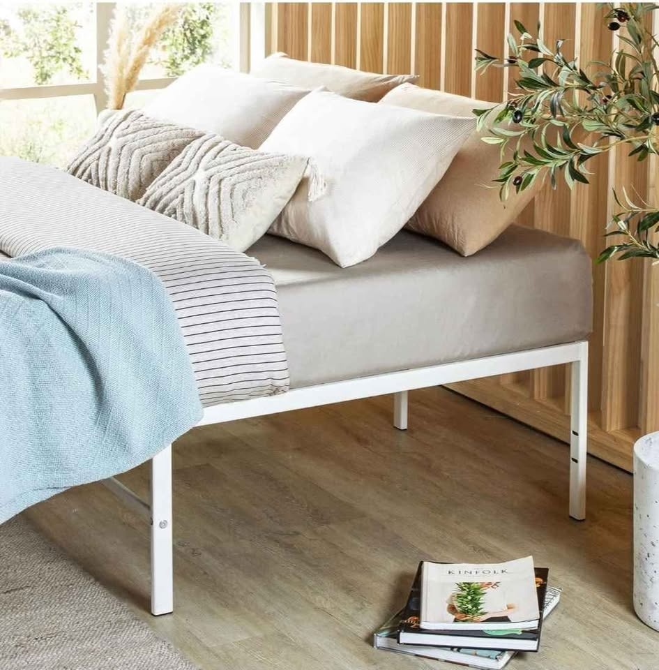 Mellow 16 Inch King Size Metal Bed Frame, BRAND NEW SEALED - photo 4