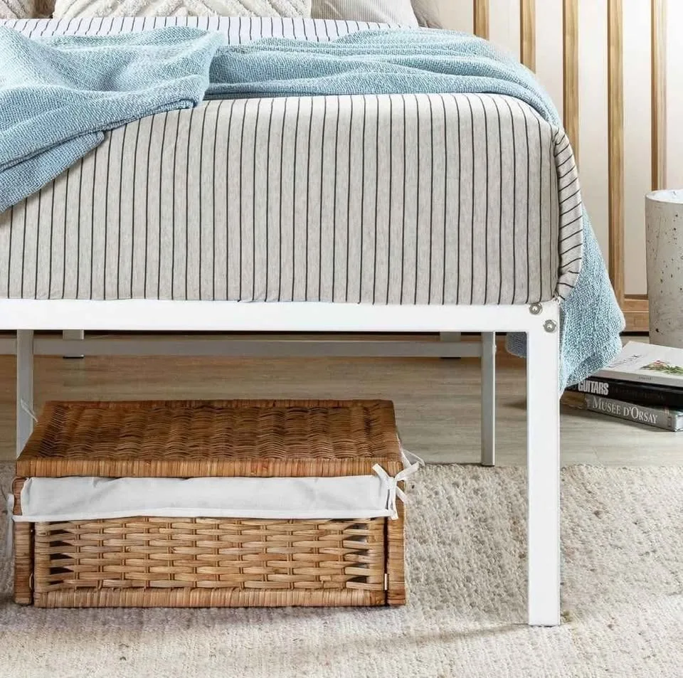 Mellow 16 Inch King Size Metal Bed Frame, BRAND NEW SEALED image indicator(5)