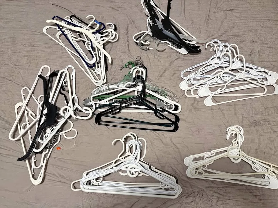 70 Clothes Hangers