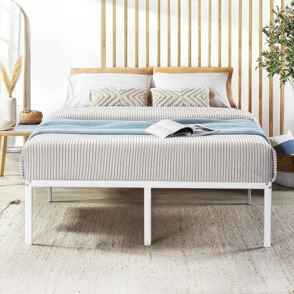 Mellow 18 Inch King Size Metal Platform Bed Frame, BRAND NEW image indicator(2)