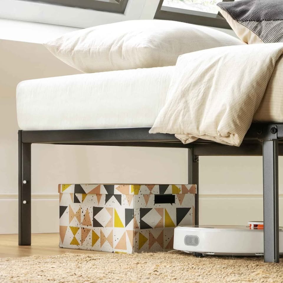 Mellow King Size Metal Bed Frame, Black, BRAND NEW - photo 5