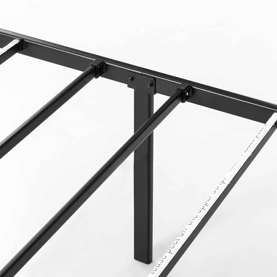 Mellow King Size Metal Bed Frame, Black, BRAND NEW image indicator(7)