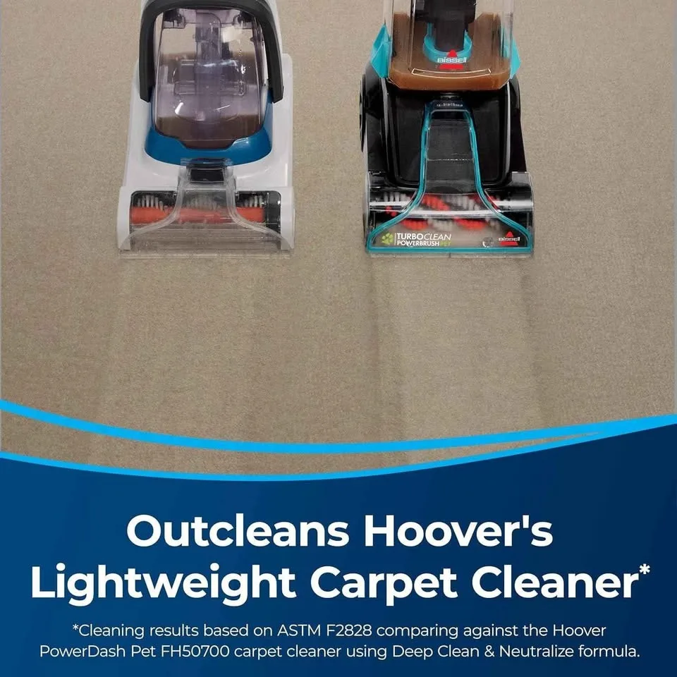 BISSELL Carpet Cleaner PowerClean TurboBrush Pet 2806D BRAND NEW image indicator(4)