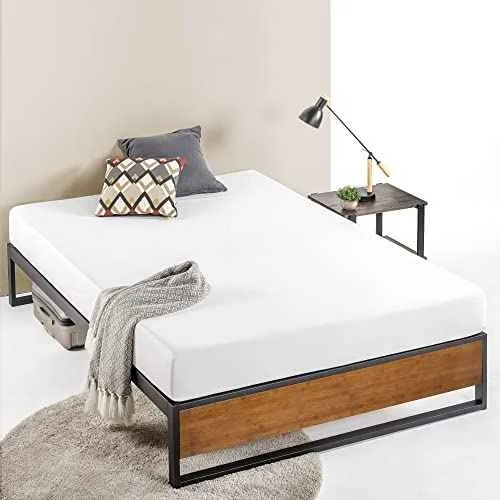 Zinus Ironline 14 Inch Full/Double Metal Bed Frame NEW image indicator(2)