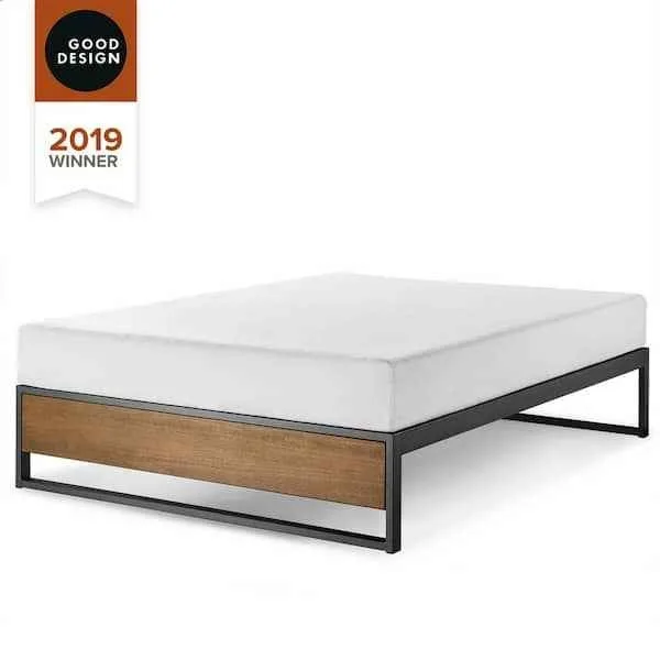 Zinus Ironline 14 Inch Full/Double Metal Bed Frame NEW image indicator(4)