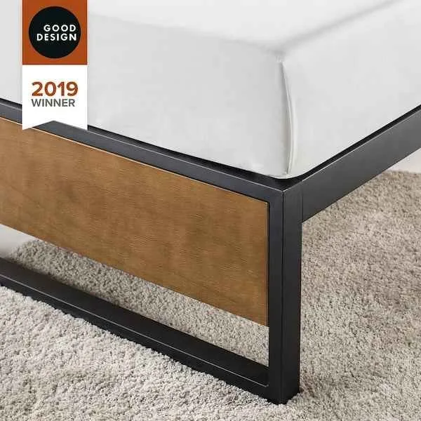 Zinus Ironline 14 Inch Full/Double Metal Bed Frame NEW image indicator(5)
