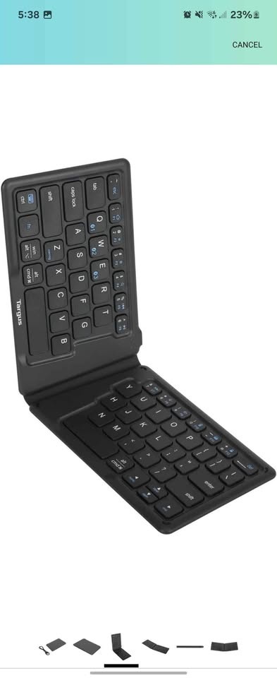 Targus wireless folding keyboard